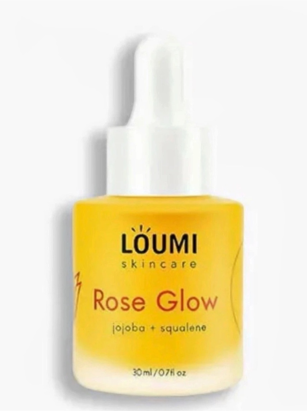 LOUMI SKINCARE ROSE GLOW FACE OIL (Full Size/1oz/30ml/NIB)